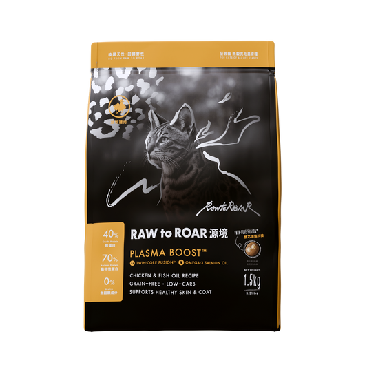 【新春限定】全齡貓 無穀亮毛美膚糧(贈8:1:1獵食者主食罐)